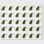 Papier cadeau Elfe épris (Plat)