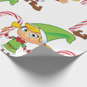 Papier Cadeau Elfe fille avec Sucre de canne