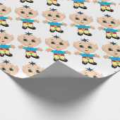 Papier Cadeau Elfe magique mignon (Coin)