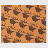 Papier Cadeau "Elk Bugle" (Plat)
