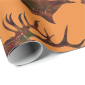 Papier Cadeau "Elk Bugle" (Coin rond)