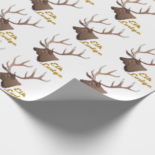 Papier Cadeau Elk Lodge