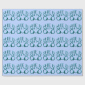 Papier Cadeau Elle est la mienne (Plat)