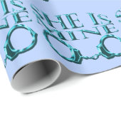 Papier Cadeau Elle est la mienne (Coin rond)