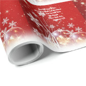 Papier Cadeau Elle Portera Un Fils, Papier D'Enveloppement De Fê (Coin rond)