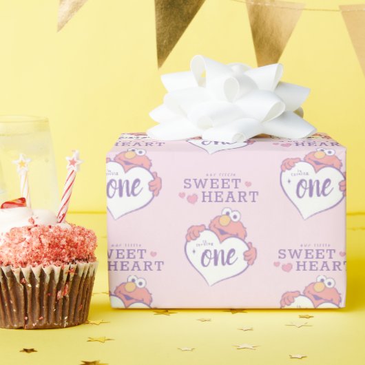 Papier Cadeau Elmo Joyeux Anniversaire Chéri (Fête d'anniversaire)