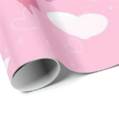 Papier cadeau emballage chiot (Coin rond)