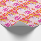 Papier Cadeau Emballage de bande pour enfants de 8 ans (Coin)