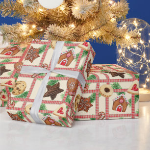 Papier Cadeau Emballage de cookie