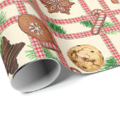 Papier Cadeau Emballage de cookie (Coin rond)