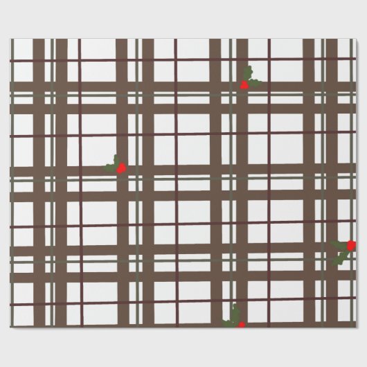 Papier Cadeau emballage de Noël (Plat)
