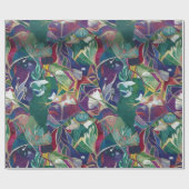 Papier Cadeau ''emballage de papier cadeau'' (Plat)