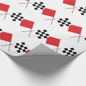 Papier Cadeau Emballage des drapeaux (Coin)