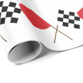 Papier Cadeau Emballage des drapeaux (Coin rond)