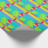 Papier Cadeau Emballage graphique en arc-en-ciel (Coin)