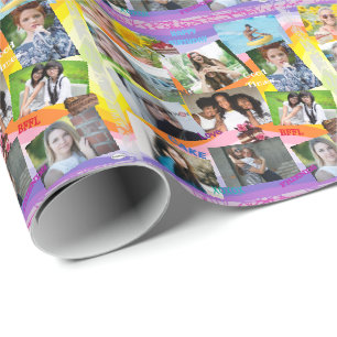 Papier Cadeau Emballage photo psychédélique HAMbWG
