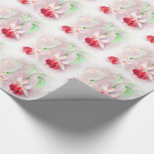 Papier Cadeau Emballage rose rouge Fuchsia (Coin)