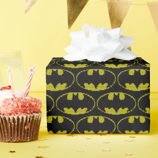 Papier Cadeau Emblème de chauve-souris Lite (Fête d'anniversaire)