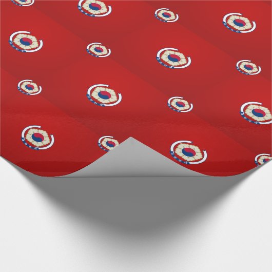 Papier Cadeau emblème sud-coréen (Coin)