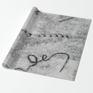 Papier Cadeau Emboss aveugle