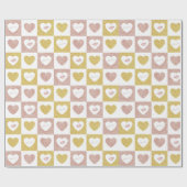 Papier Cadeau Embrasages et baisers (Plat)