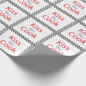 Papier Cadeau Embrasse Le Cuisinier (Coin)