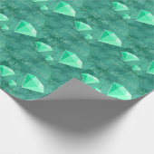 Papier Cadeau Emerald Gemstones. Jewelry Gift (Coin)