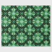 Papier Cadeau Emerald Green Celtic (Plat)