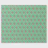 Papier Cadeau Emerald Green Wht XL Marocain #4DS (Plat)