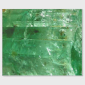 Papier Cadeau Émeraude (Plat)