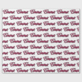 Papier Cadeau Emma faded pink (Plat)