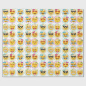 Papier Cadeau emoji (Plat)
