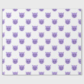 Papier Cadeau emoji diable (Plat)