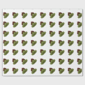 Papier Cadeau emoji zombie (Plat)