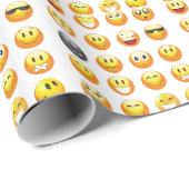 Papier Cadeau emojis (Coin rond)