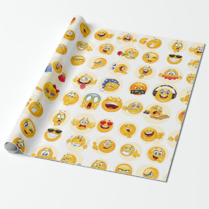 Papier Cadeau Emojis