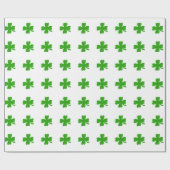Papier Cadeau émoticône st patrick (Plat)