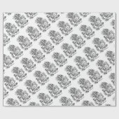 Papier Cadeau Employés de carte de jeu (Plat)