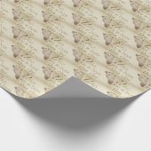 Papier Cadeau Empreinte bébé de Noël (Coin)
