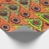 Papier Cadeau Empreinte de bijoux Renaissance (Coin)