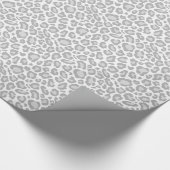 Papier Cadeau Empreinte de léopard gris (Coin)