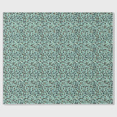 Papier Cadeau Empreinte de léopard, motif animal (Plat)