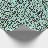 Papier Cadeau Empreinte de léopard, motif animal (Coin)