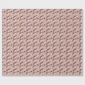 Papier Cadeau Empreinte de léopard, sans soudure, arrière - plan (Plat)