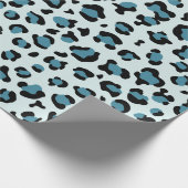 Papier Cadeau Empreinte de léopard, Spots de léopard, Leopard bl (Coin)
