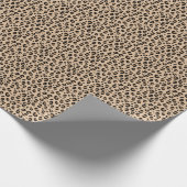 Papier Cadeau Empreinte de léopard, Spots, Leopard Brown (Coin)