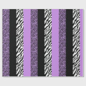 Papier Cadeau Empreinte de léopard, Zebra Print, Poster de anima (Plat)