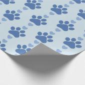 Papier Cadeau Empreinte de patte mignon (Coin)