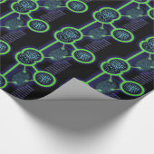 Papier Cadeau Empreinte digitale (Coin)