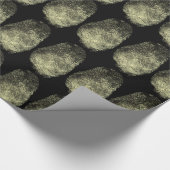 Papier Cadeau Empreinte digitale renversée de boucle (Coin)